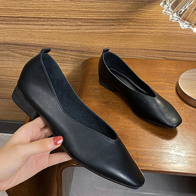 Celeste Square-Toe Flats
