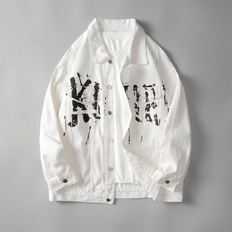 Mason Cotton Denim Hooded Jacket