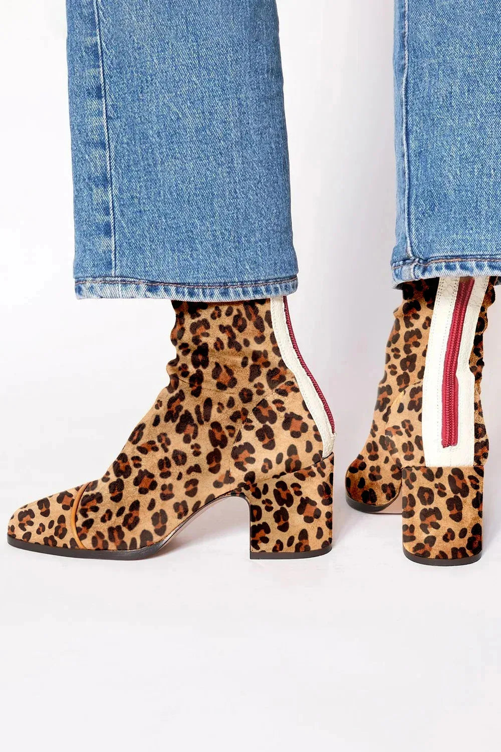 Vittoria Velvet Ankle Boots