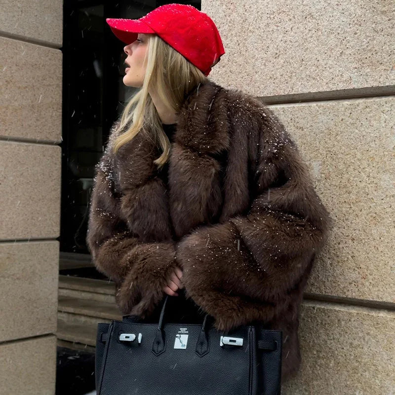 Luma Oversized Fur Coat