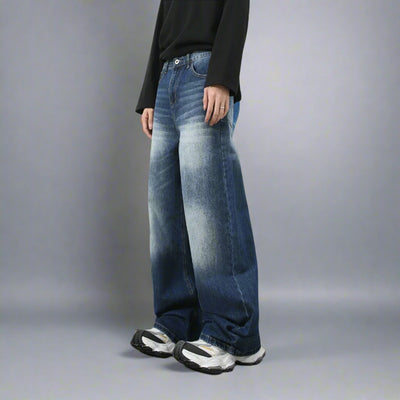 Noah Baggy Straight Leg Denim Pants