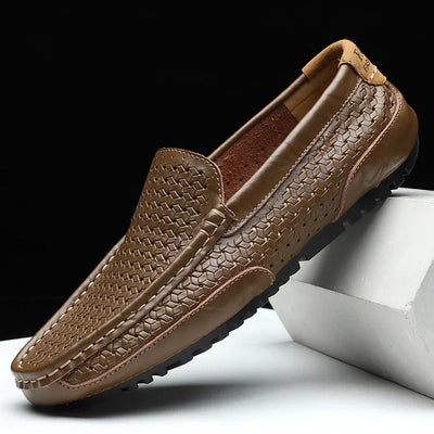 Enzo Italian Woven Loafers