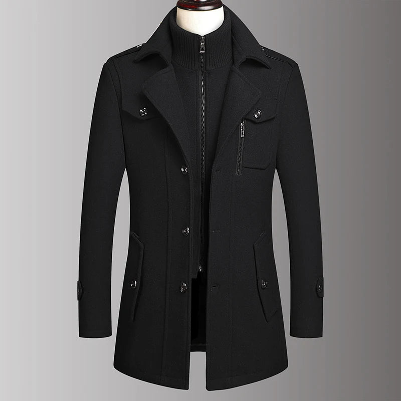 Alessandro Wool Blend Coat