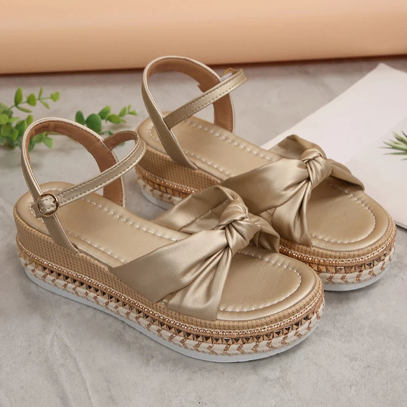 Serena Boho Wedge Sandals