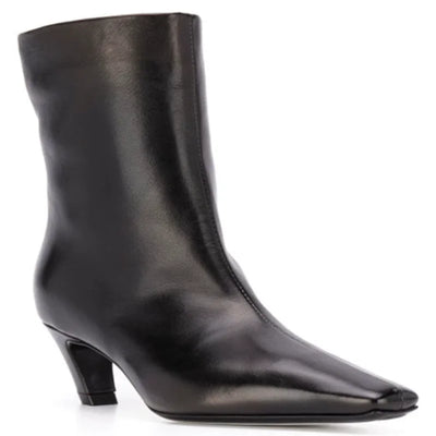 Elara Croc Ankle Boots