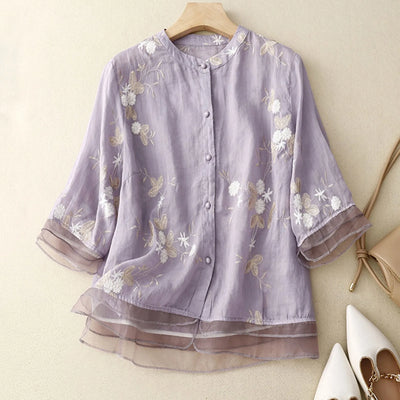 Elise Linen Blouse