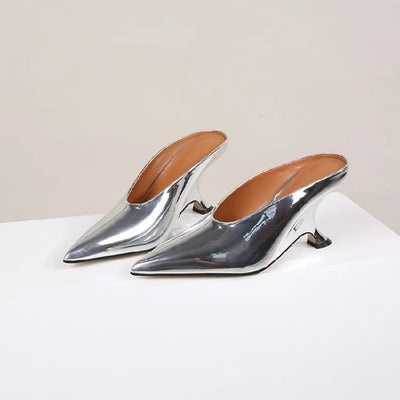 Vera Mirror Mules