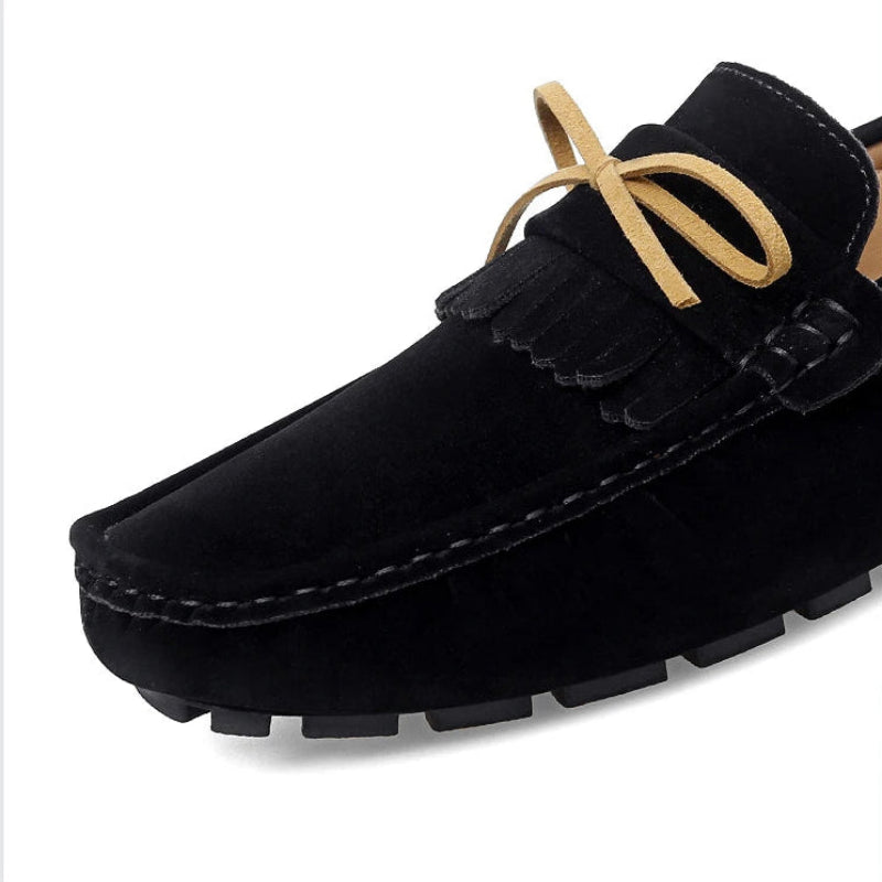 Nathan Suede Flat Shoes
