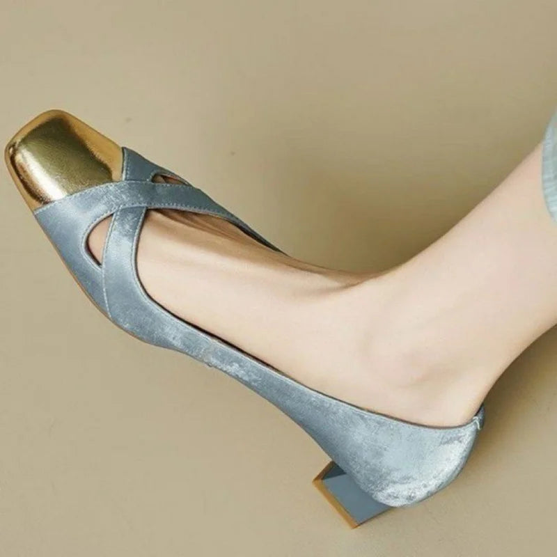 Cambridge Low Heel Pumps