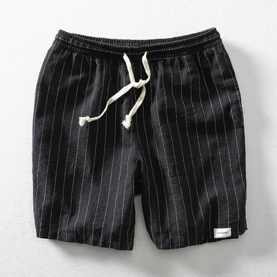 Theo Linen Shorts - Men's Relaxed Fit with Drawstring Waist