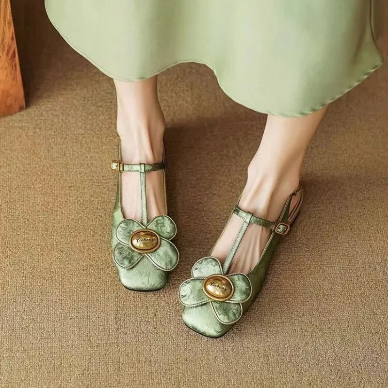 Lina Flower Heels