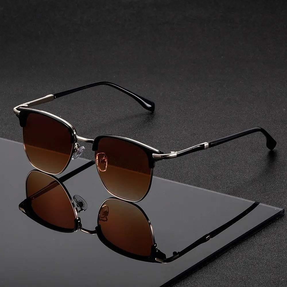 Noir Élite Square Sunglasses