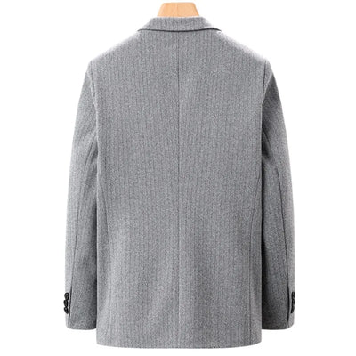 Grant Herringbone Wool-Blend Jacket