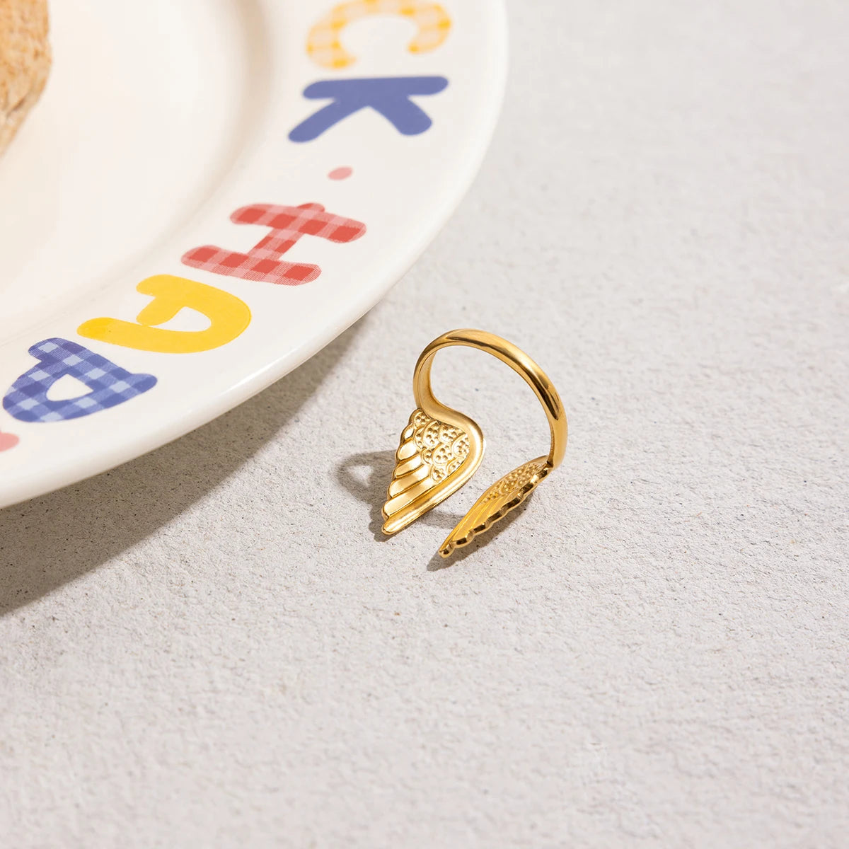 Aurora Wing Ring – 18K Gold Plated
