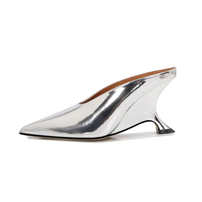 Vera Mirror Mules