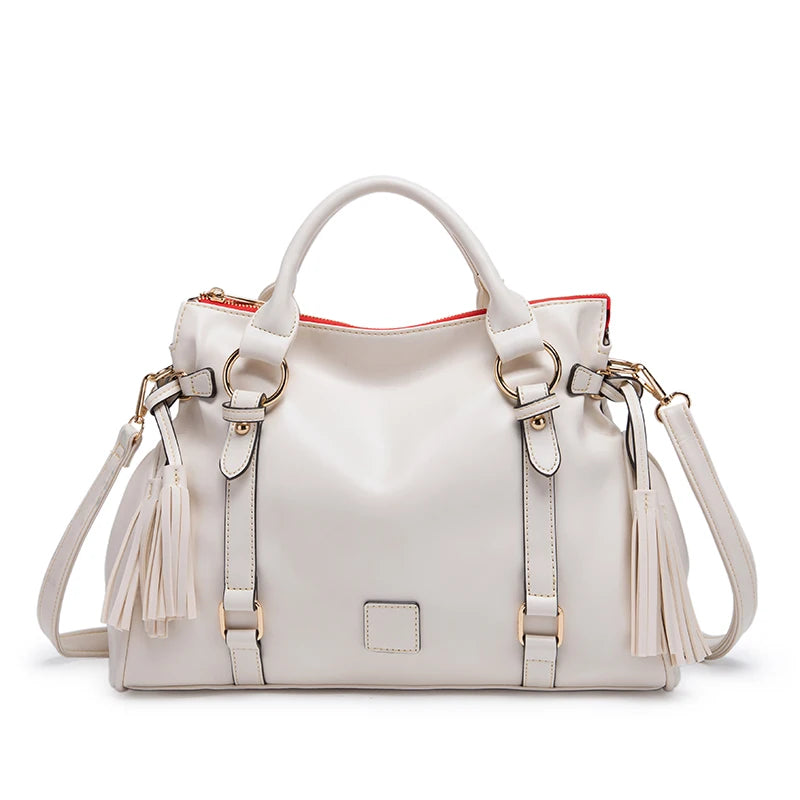 Milano Polished Leather Tote Bag