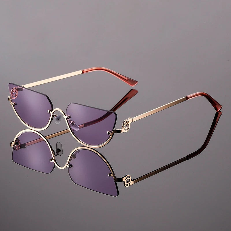 Retro Oval Sunglasses