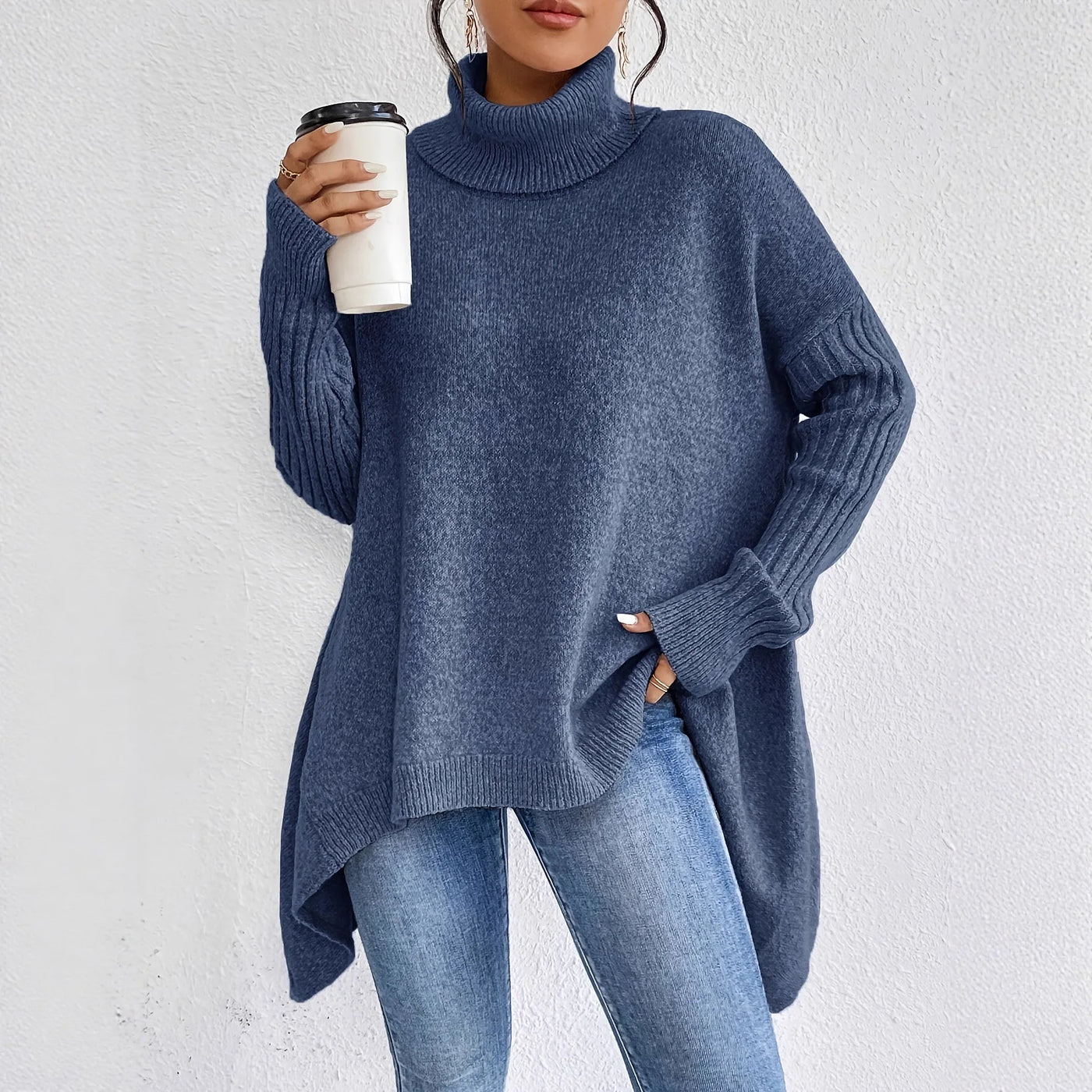 Alessia Relaxed Turtleneck Knit