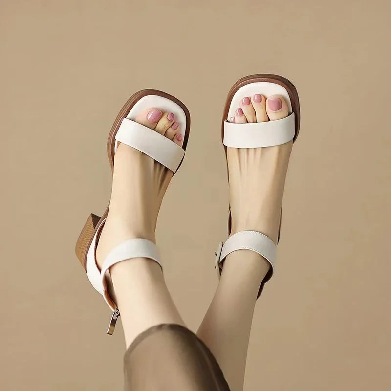 Nora Block Heel Sandals