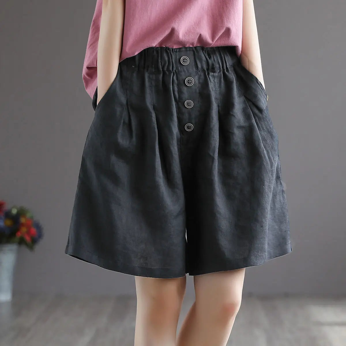 Luna Linen Shorts