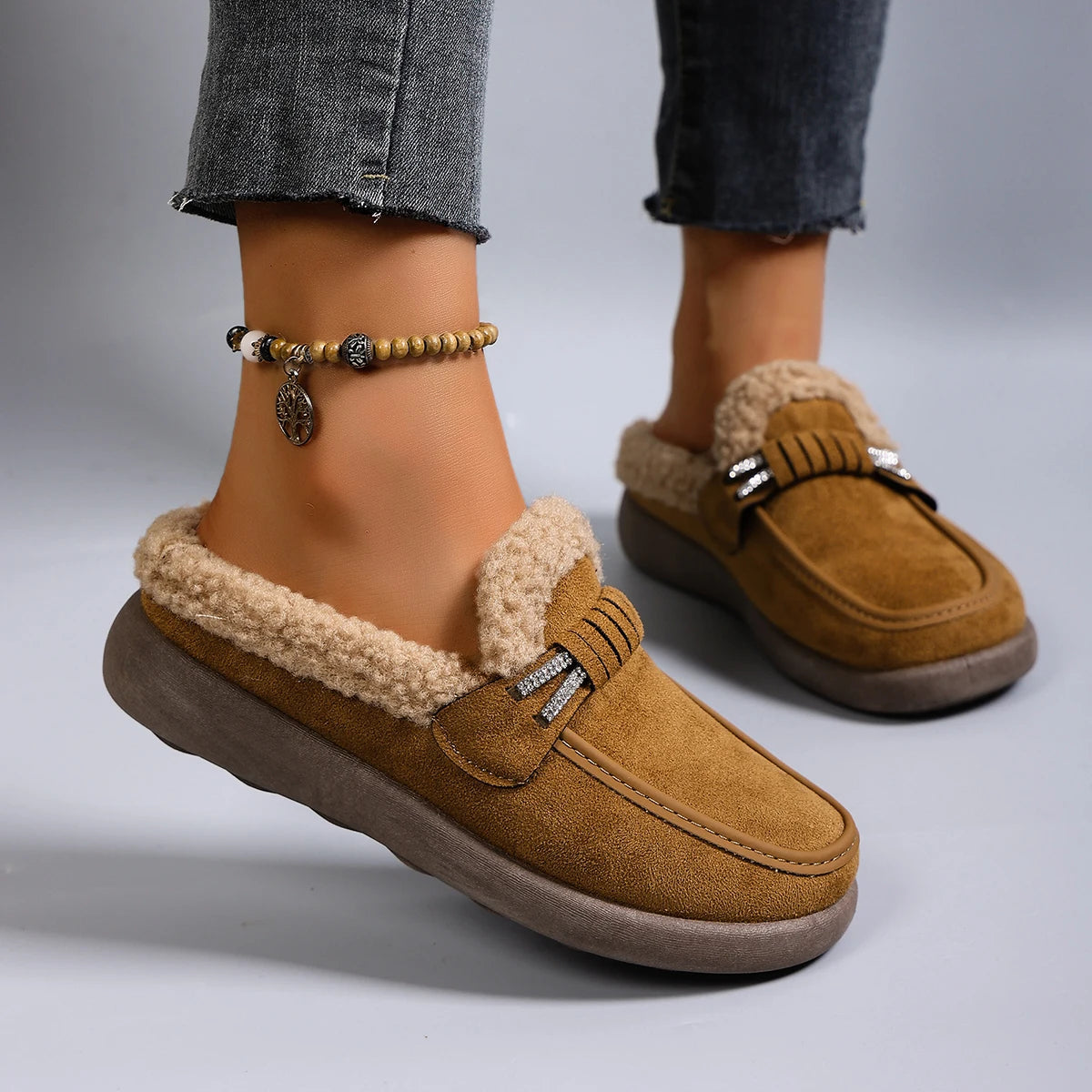 Aurora Shearling Ankle Boots