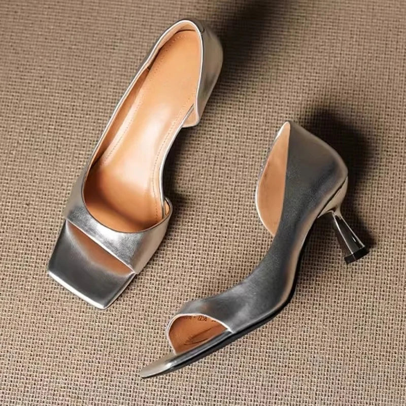 Aluna Mid-Heel Sandals