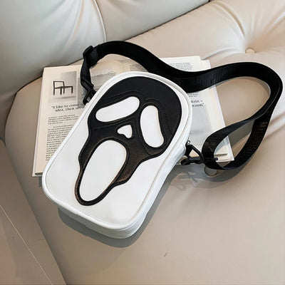Phantom Ghost Face Crossbody Bag