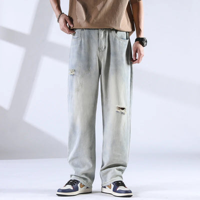Jackson Cotton Denim Jeans – Men’s Straight-Leg Baggy Fit