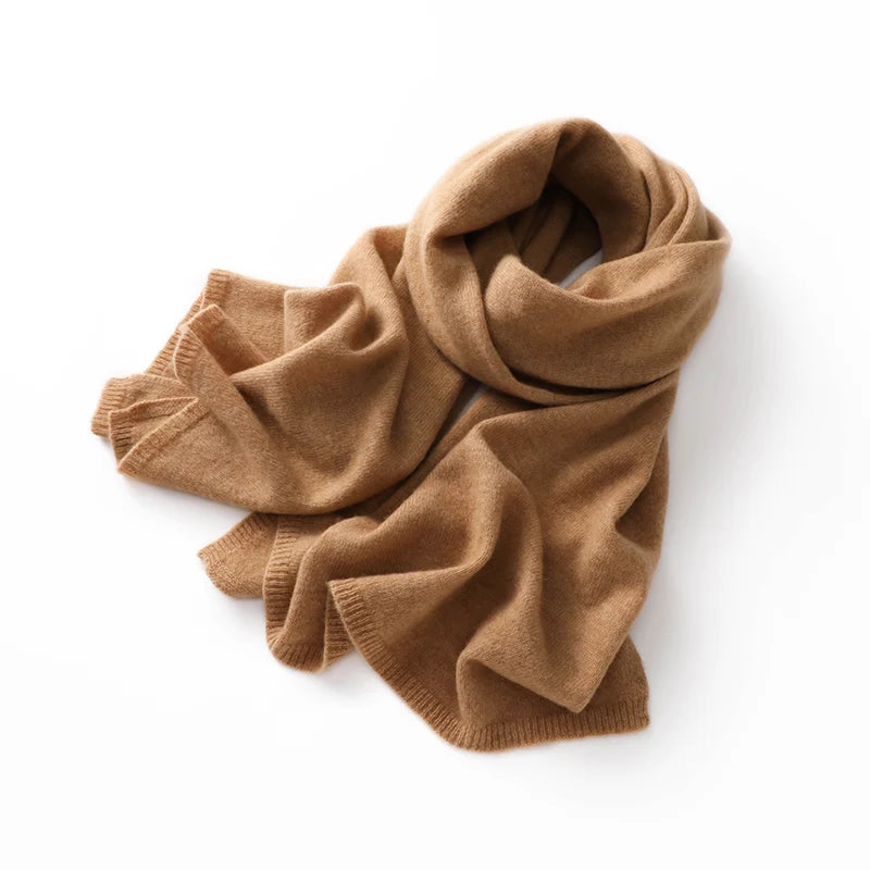 Marcella Cashmere Scarf – Soft Knit Winter Wrap