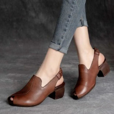 Linda Leather Sandals