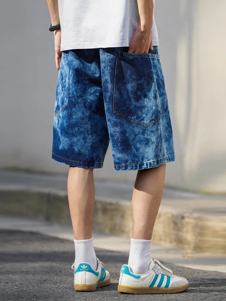 Jaxon Dyed Denim Shorts