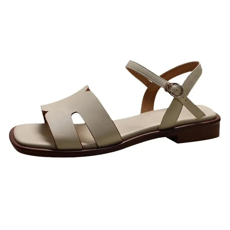 Elena Strap Sandals – Women’s Open-Toe Flat Slides
