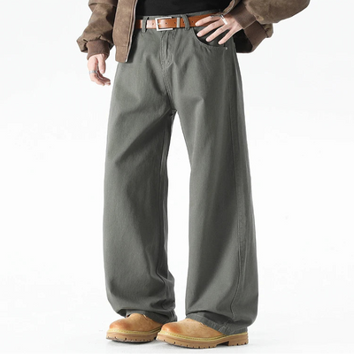 Juno Wide-Leg Cotton Pants