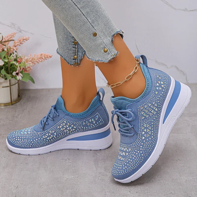 Luma Rhinestone Sneakers