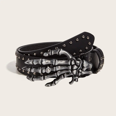 Nova Skull Rivet Belt