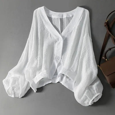 Isla Sheer Button-Up Sun Shirt – Women’s Lightweight Summer Layer