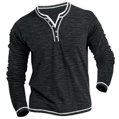Milo V-Neck Henley