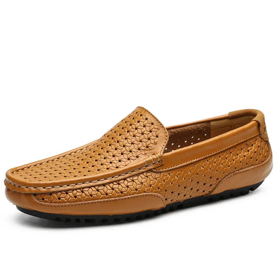 Enzo Italian Woven Loafers