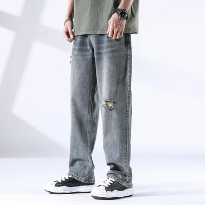 Jackson Cotton Denim Jeans – Men’s Straight-Leg Baggy Fit