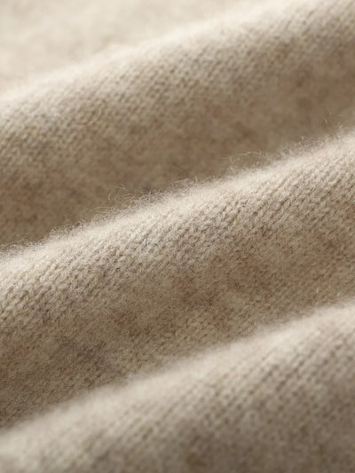 Close-up of beige fabric with a soft texture