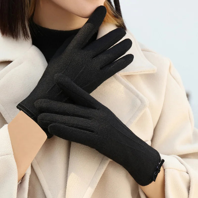 Erin Cashmere-Blend Touchscreen Gloves