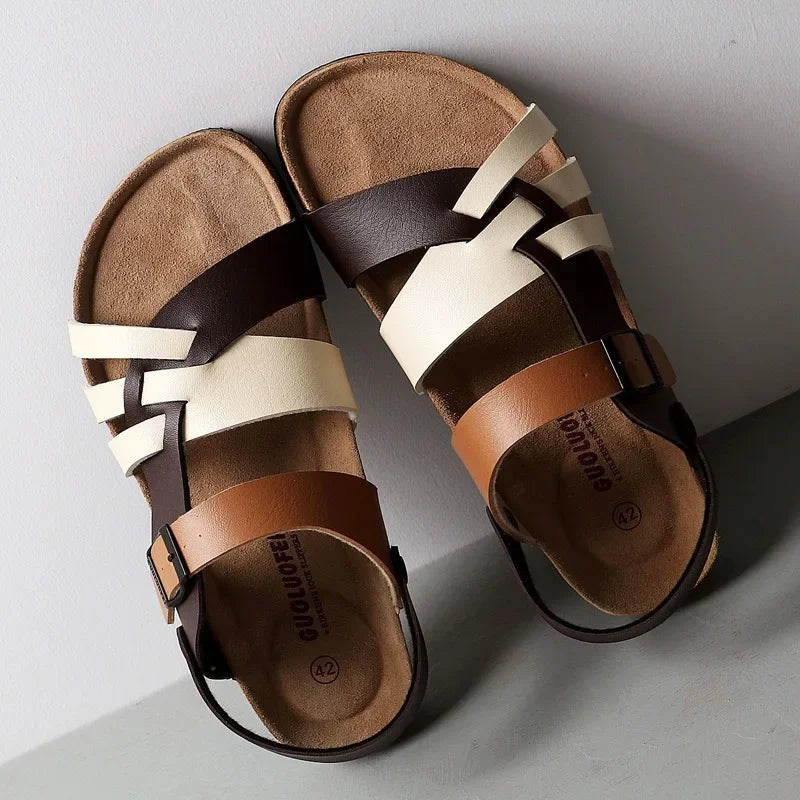 Sophia Cork Orthopedic Sandals – Women’s Dual-Wear Slip-Ons