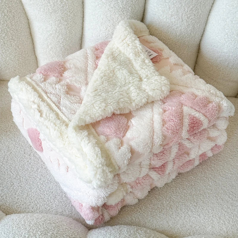 Elena Nordic Textured Blanket
