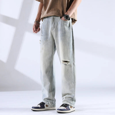 Jackson Cotton Denim Jeans – Men’s Straight-Leg Baggy Fit