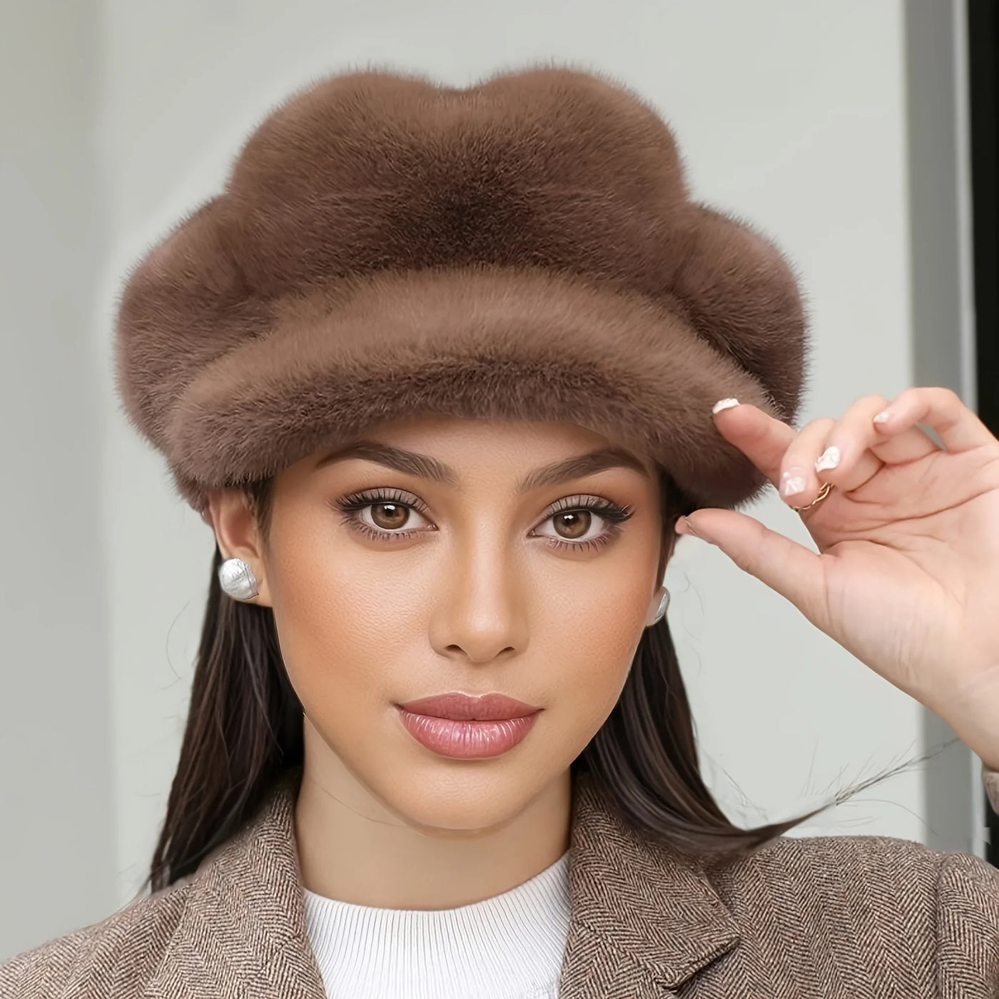 Livia Plush Hat