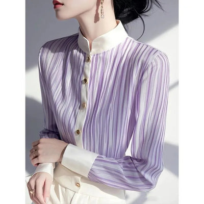 Daniela Stripe Blouse