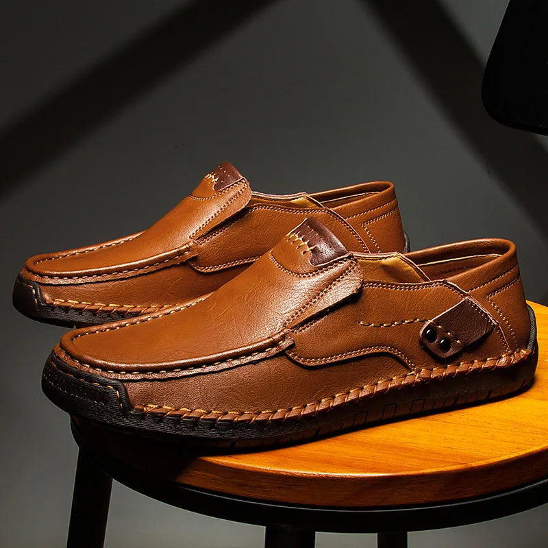 Edo Cow Leather Loafers
