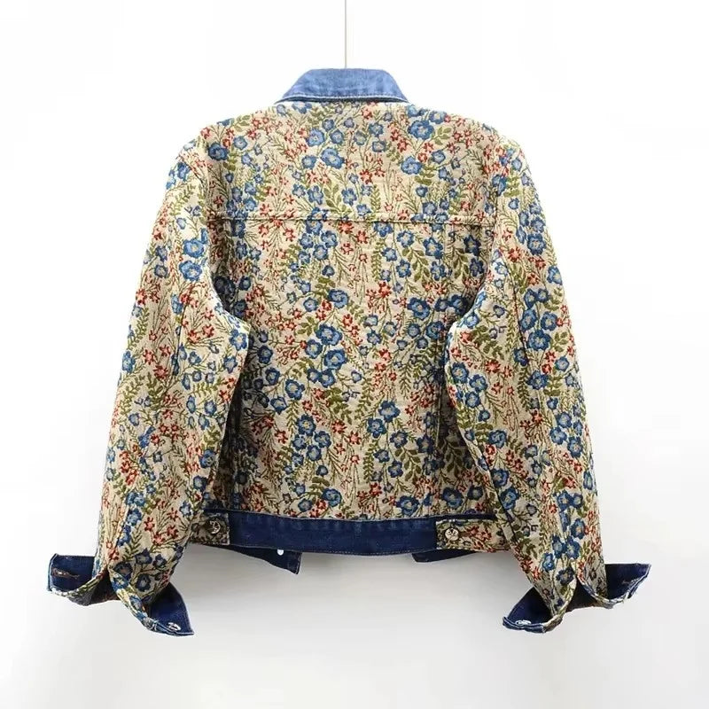 Ivy Jacquard Denim Jacket