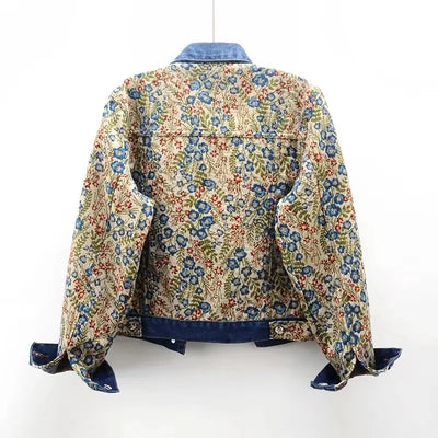 Ivy Jacquard Denim Jacket