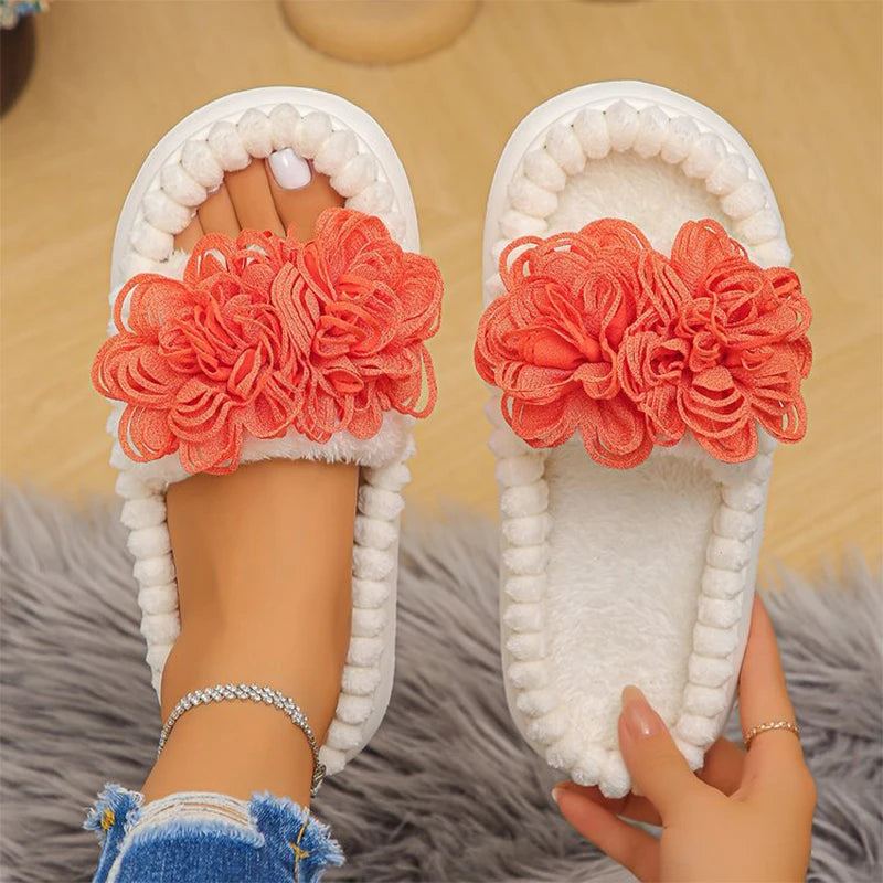 Fiore Plush Slides